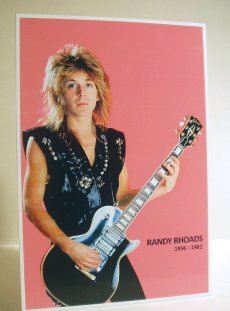 The Classic Randy Rhoads Poster